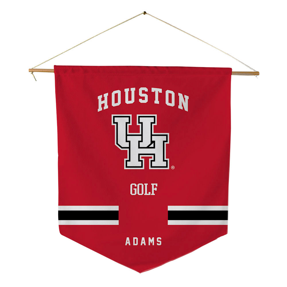 Houston - NCAA Women's Golf : Sadie Adams - Pennant - 18" x 21"-0