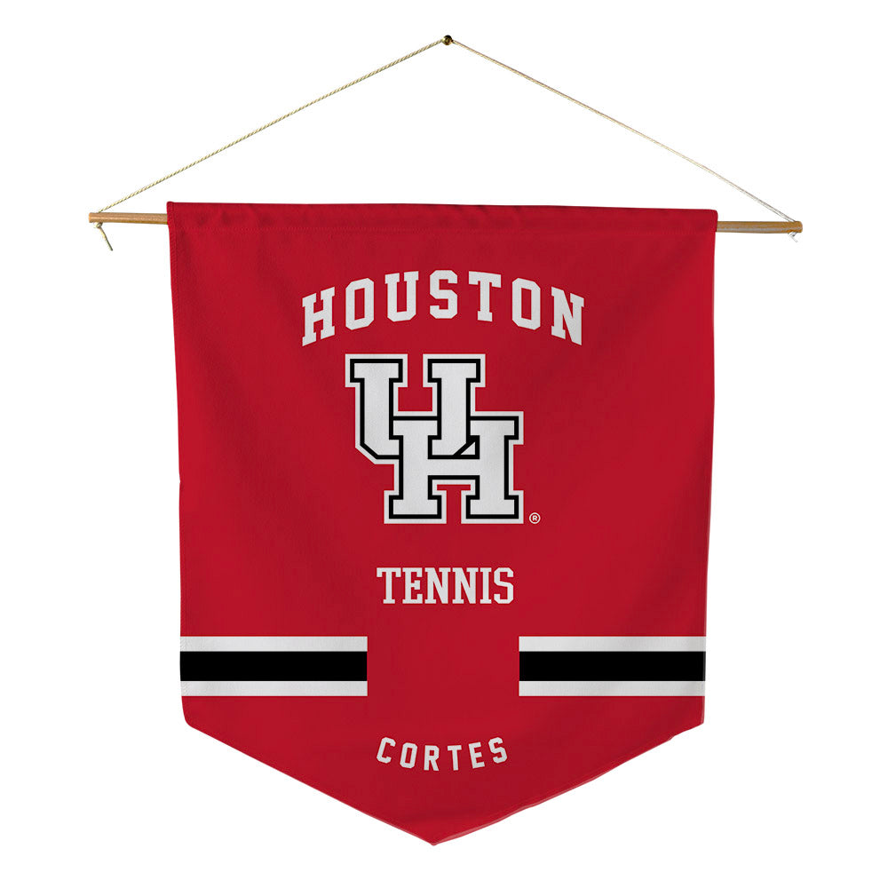 Houston - NCAA Women's Tennis : Gabriela Cortes - Pennant - 18" x 21"-0