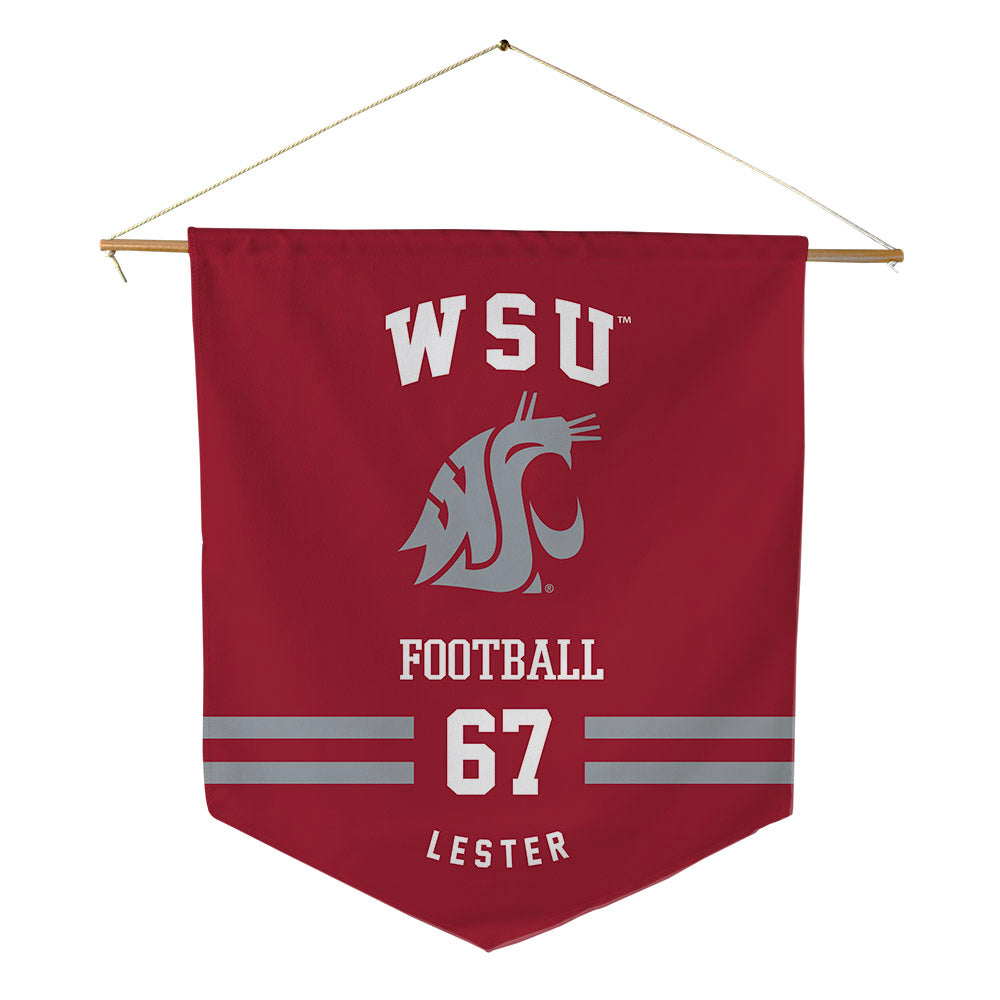 WSU - NCAA Football : Jonny Lester - Pennant - 18" x 21"-0