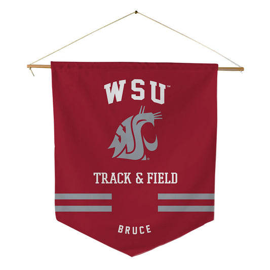 WSU - NCAA Men's Track & Field : Evan Bruce - Pennant - 18" x 21"-0