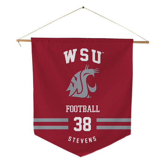 WSU - NCAA Football : Jack Stevens - Pennant - 18" x 21"-0