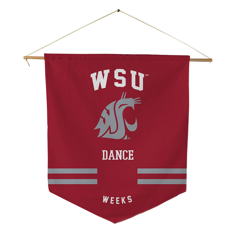 WSU - NCAA Dance Team : Amaya Weeks - Pennant - 18" x 21"-0