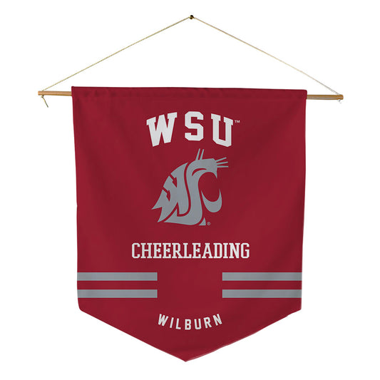 WSU - NCAA Cheerleading : Keira Wilburn - Pennant - 18" x 21"-0