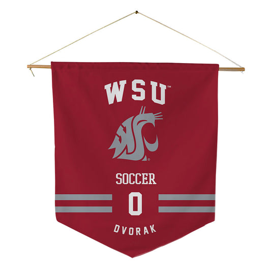 WSU - NCAA Women's Soccer : Ashlyn Dvorak - Pennant - 18" x 21"-0