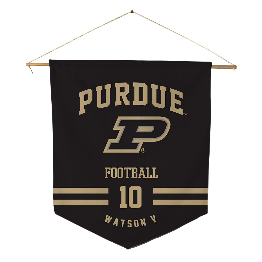 Purdue - NCAA Football : Jesse Watson V - Pennant - 18" x 21"-0