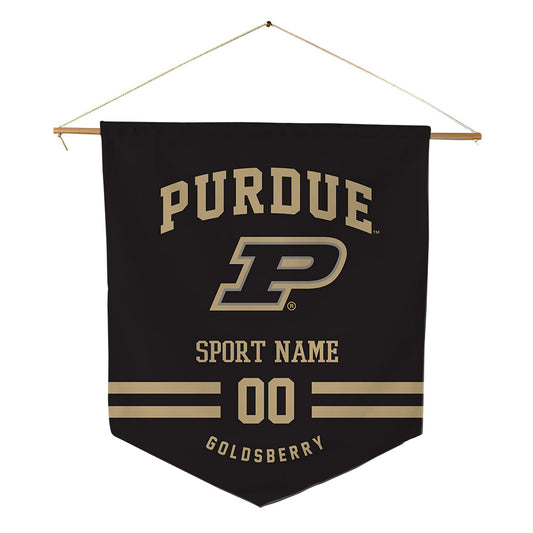 Purdue - NCAA Football : Jett Goldsberry - Pennant - 18" x 21"-0