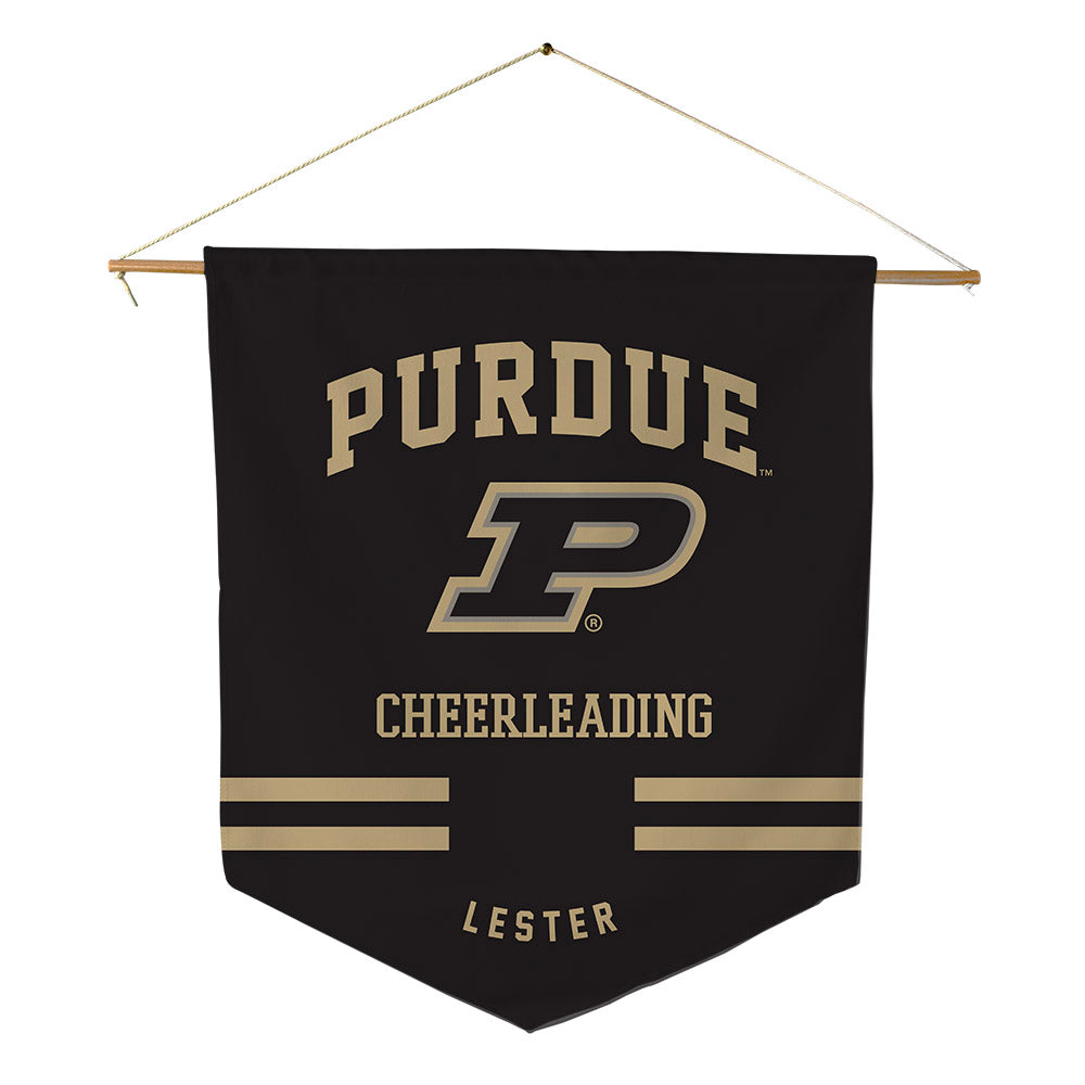 Purdue - NCAA Cheerleading : Chloe Lester - Pennant - 18" x 21"-0