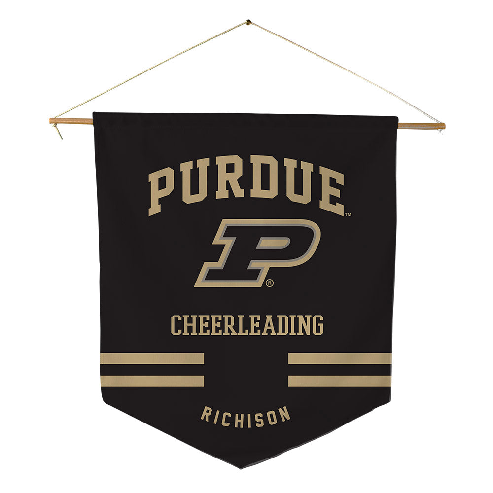 Purdue - NCAA Cheerleading : Carley Richison - Pennant - 18" x 21"-0