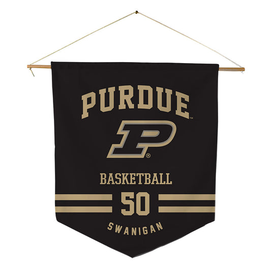 Purdue - NCAA Men's Basketball : Caleb Swanigan - Pennant - 18" x 21"-0