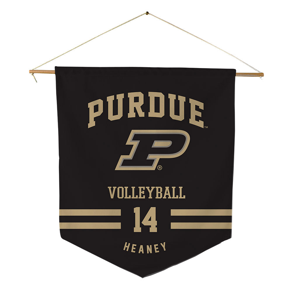 Purdue - NCAA Women's Volleyball : Grace Heaney - Pennant - 18" x 21"-0