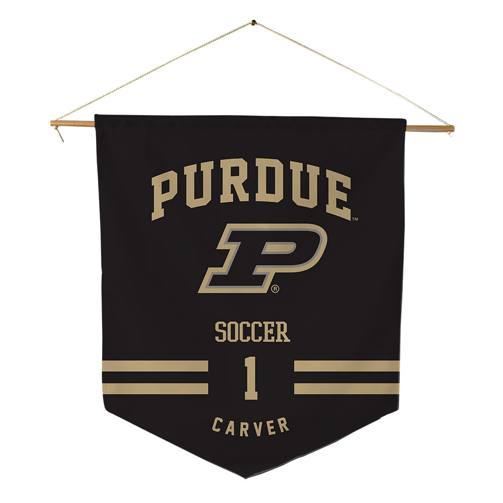 Purdue - NCAA Women's Soccer : Phoebe Carver - Pennant - 18" x 21"-0