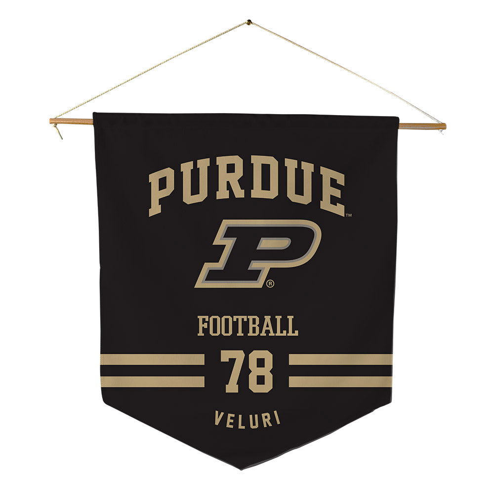 Purdue - NCAA Football : Sankeerth Veluri - Pennant - 18" x 21"-0