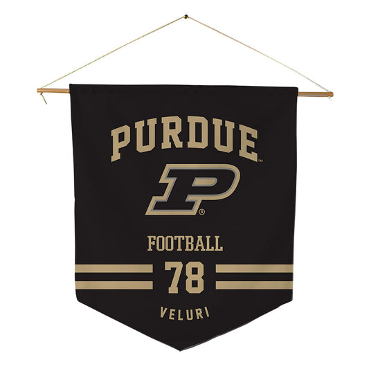 Purdue - NCAA Football : Sankeerth Veluri - Pennant - 18" x 21"-0