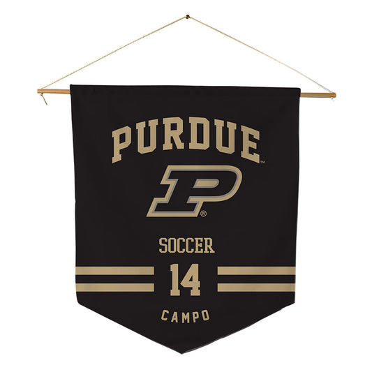 Purdue - NCAA Women's Soccer : Irene Campo - Pennant - 18" x 21"-0