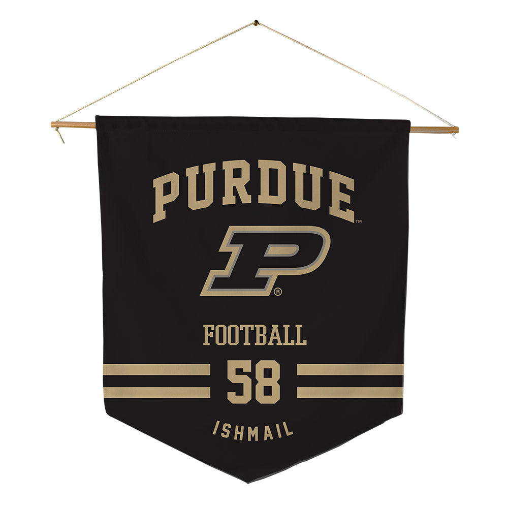 Purdue - NCAA Football : Breeon Ishmail - Pennant - 18" x 21"-0
