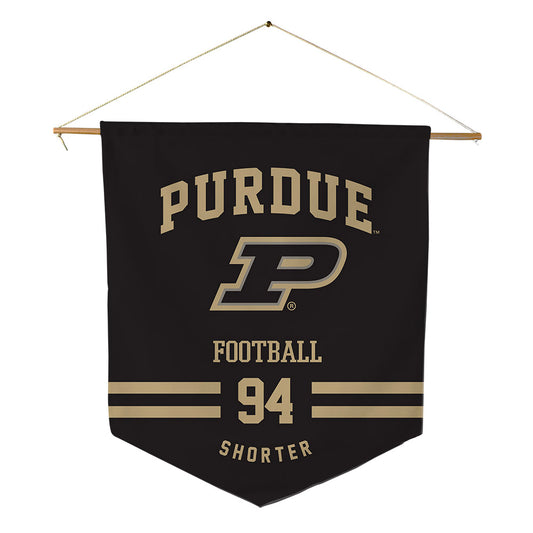 Purdue - NCAA Football : Luke Shorter - Pennant - 18" x 21"-0