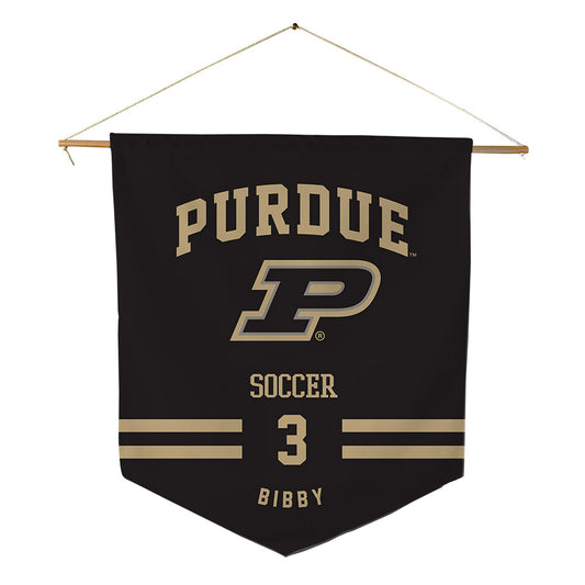 Purdue - NCAA Women's Soccer : Cassie Bibby - Pennant - 18" x 21"-0