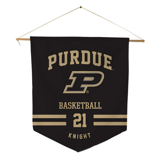 Purdue - NCAA Men's Basketball : Rivers Knight - Pennant - 18" x 21"-0