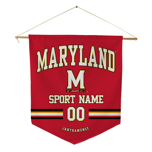 Maryland - NCAA Women's Golf : Surapa Janthamunee - Pennant - 18" x 21"-0