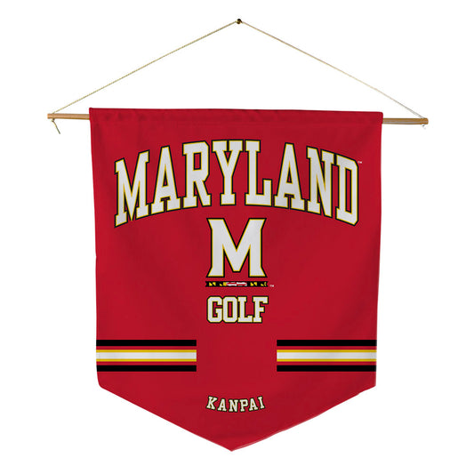 Maryland - NCAA Women's Golf : Nicha Kanpai - Pennant - 18" x 21"-0