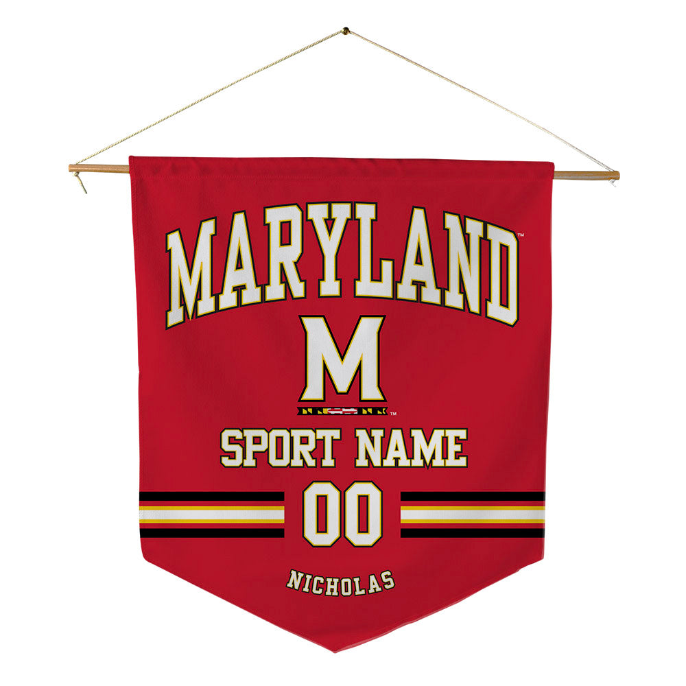 Maryland - Men's Basketball Alumni : Drew Nicholas - Pennant - 18" x 21"-0