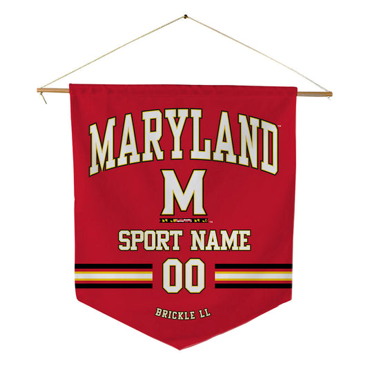 Maryland - NCAA Football : Cam Brickle ll - Pennant - 18" x 21"-0