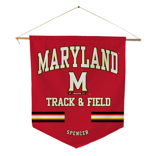 Maryland - NCAA Women's Track & Field : Landon Spencer - Pennant - 18" x 21"-0