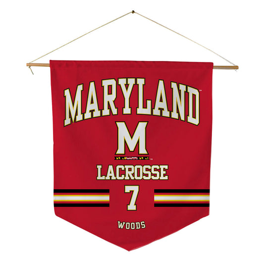 Maryland - NCAA Women's Lacrosse : Tatum Woods - Pennant - 18" x 21"-0