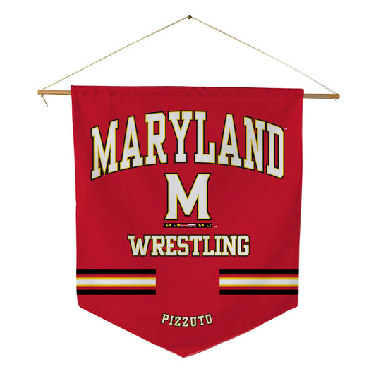 Maryland - NCAA Wrestling : Venturino Pizzuto - Pennant - 18" x 21"-0