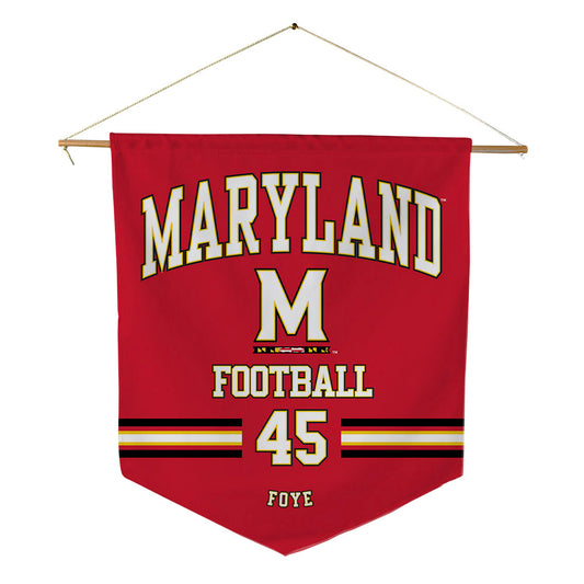 Maryland - NCAA Football : Solomon Foye - Pennant - 18" x 21"-0