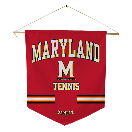 Maryland - NCAA Women's Tennis : Magdalena Baniak - Pennant - 18" x 21"-0