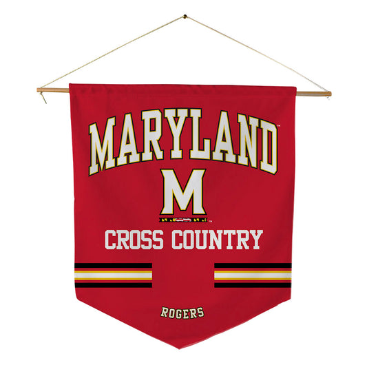 Maryland - NCAA Women's Cross Country : Evelyn Rogers - Pennant - 18" x 21"-0