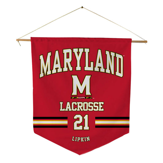 Maryland - NCAA Women's Lacrosse : Jordyn Lipkin - Pennant - 18" x 21"-0