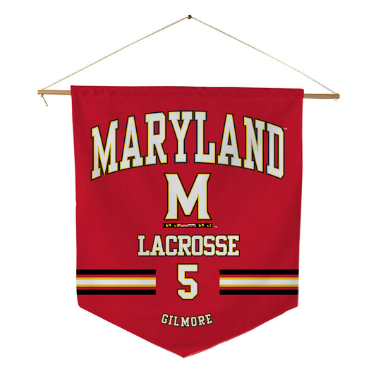 Maryland - NCAA Women's Lacrosse : Kayla Gilmore - Pennant - 18" x 21"-0