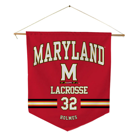 Maryland - NCAA Women's Lacrosse : Catie Holmes - Pennant - 18" x 21"-0