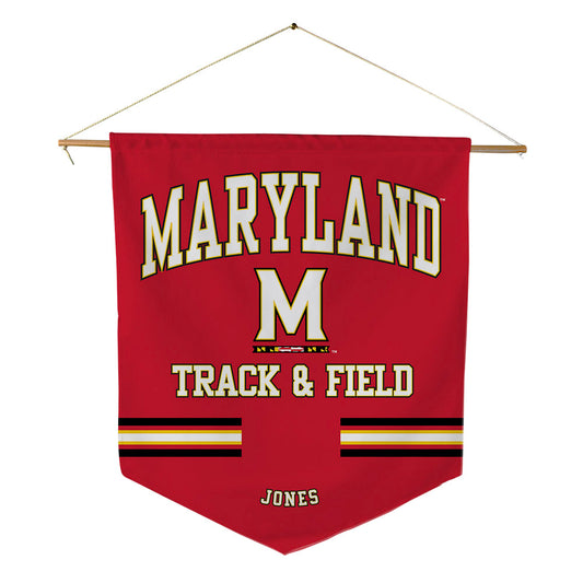 Maryland - NCAA Women's Track & Field : Payton Jones - Pennant - 18" x 21"-0