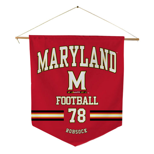 Maryland - NCAA Football : Anthony Robsock - Pennant - 18" x 21"-0