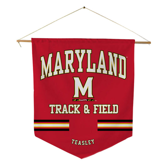 Maryland - NCAA Women's Track & Field : Victoria Teasley - Pennant - 18" x 21"-0