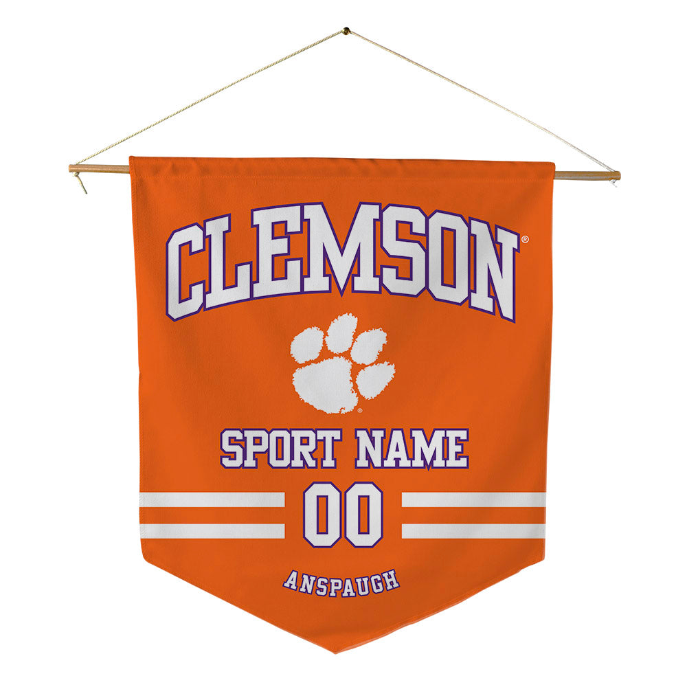 Clemson - NCAA Women's Volleyball : Madison Anspaugh - Pennant - 18" x 21"-0