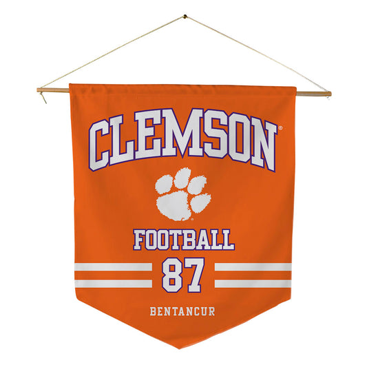 Clemson - NCAA Football : Christian Bentancur - Pennant - 18" x 21"-0