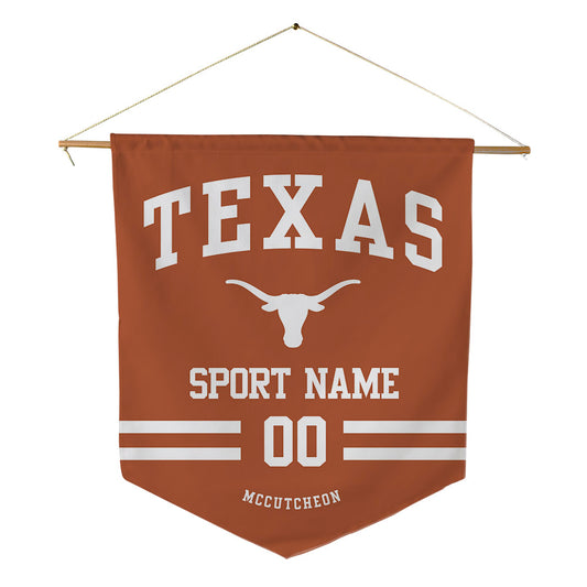 Texas - NCAA Football : Daylan McCutcheon - Pennant - 18" x 21"-0