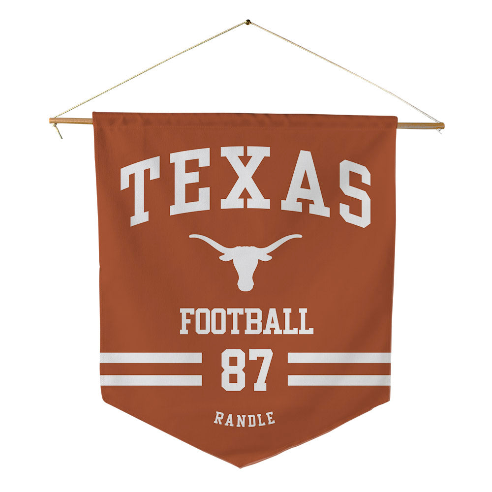 Texas - NCAA Football : Will Randle - Pennant - 18" x 21"-0