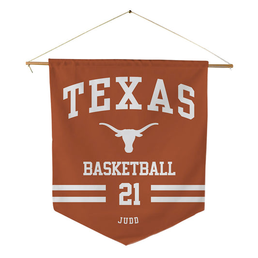 Texas - NCAA Women's Basketball : Ashton Judd - Pennant - 18" x 21"-0
