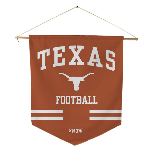 Texas - NCAA Football : Darius Snow - Pennant - 18" x 21"-0