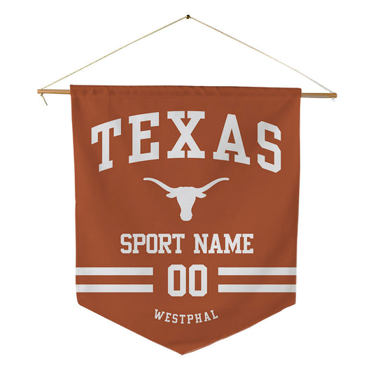 Texas - NCAA Baseball : Grady Westphal - Pennant - 18" x 21"-0