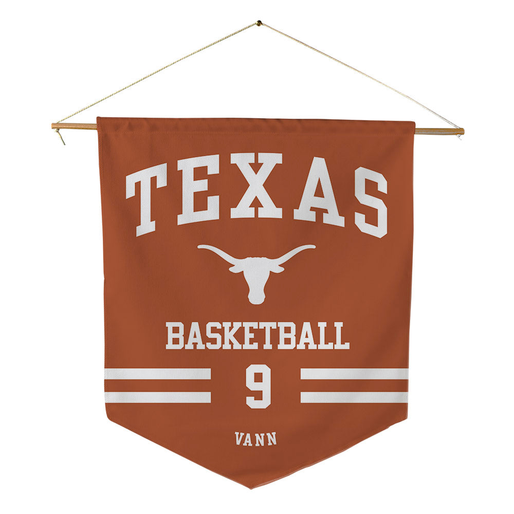 Texas - NCAA Women's Basketball : Zya Vann - Pennant - 18" x 21"-0