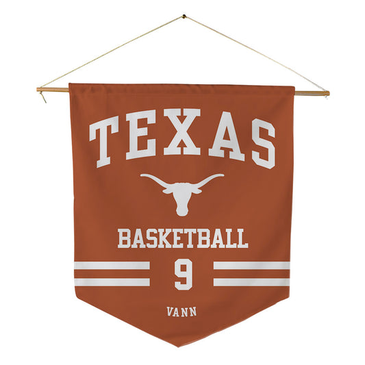 Texas - NCAA Women's Basketball : Zya Vann - Pennant - 18" x 21"-0