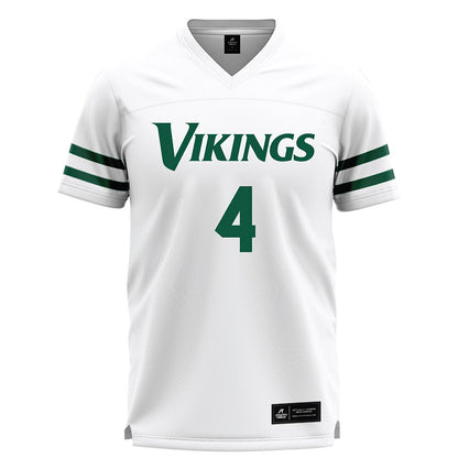 Cleveland State - NCAA Men's Lacrosse : Adam Van Voorhis - White Lacrosse Jersey -0