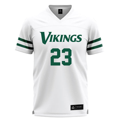 Cleveland State - NCAA Men's Lacrosse : Evan Knickle - White Lacrosse Jersey -0