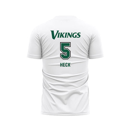 Cleveland State - NCAA Men's Soccer : Lennart Heck - White Soccer Jersey-1